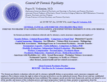 Tablet Screenshot of forensic-psychiatrist.com